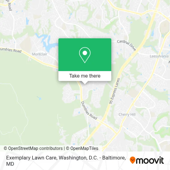 Exemplary Lawn Care map