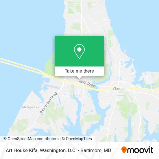 Art House Kifa map