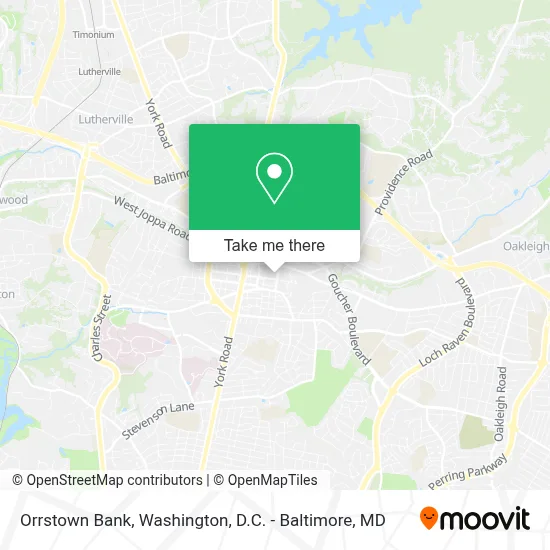 Orrstown Bank map