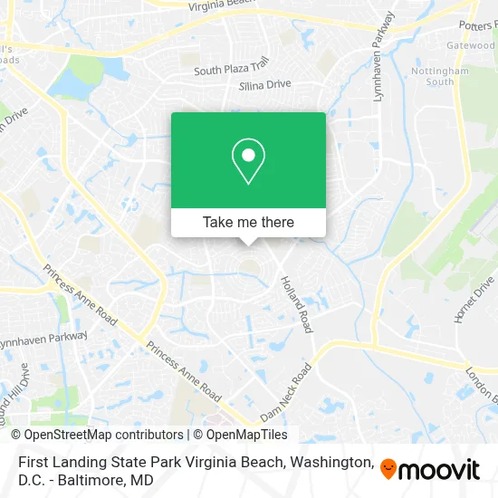 First Landing State Park Virginia Beach map