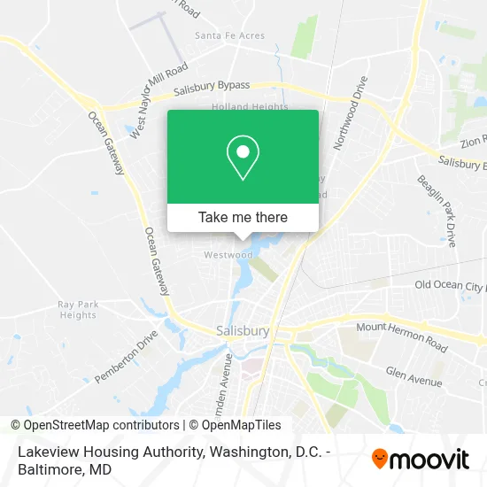 Lakeview Housing Authority map