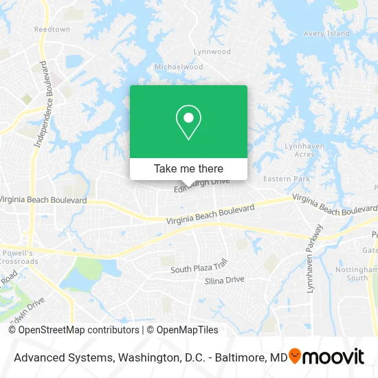 Advanced Systems map