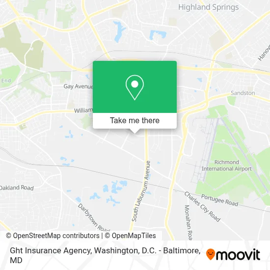 Ght Insurance Agency map
