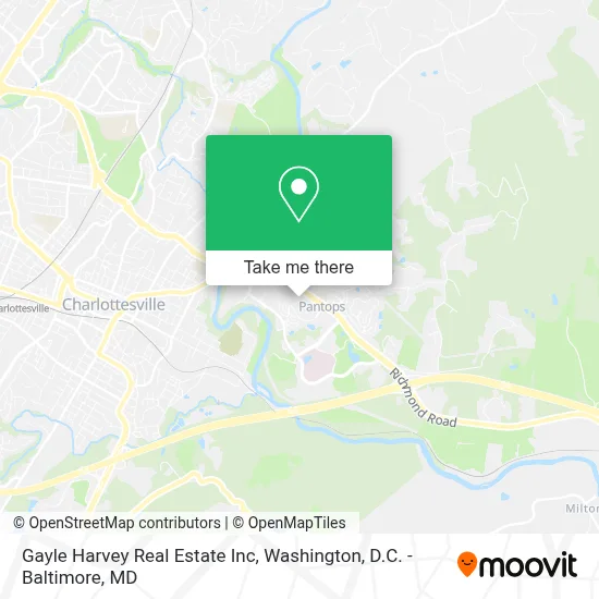 Gayle Harvey Real Estate Inc map