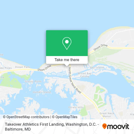 Takeover Athletics First Landing map