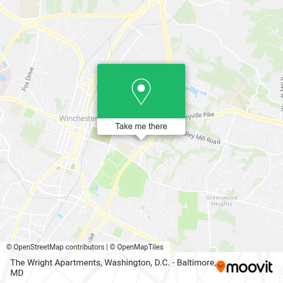 The Wright Apartments map