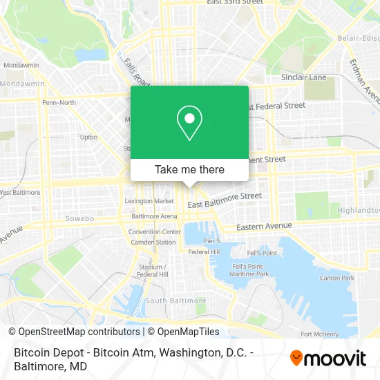 Bitcoin Depot - Bitcoin Atm map