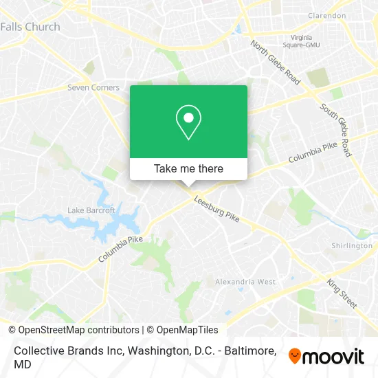 Collective Brands Inc map