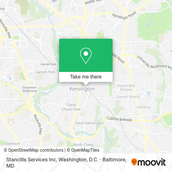 Stancills Services Inc map