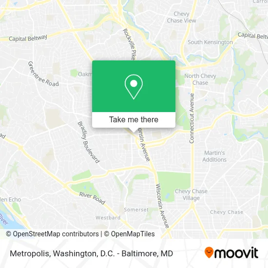 Metropolis map