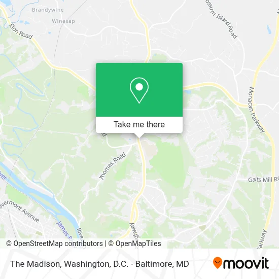 The Madison map