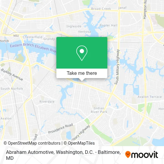 Abraham Automotive map