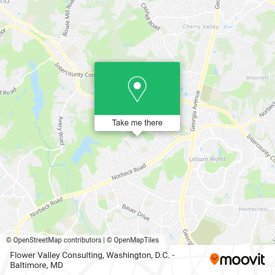 Flower Valley Consulting map