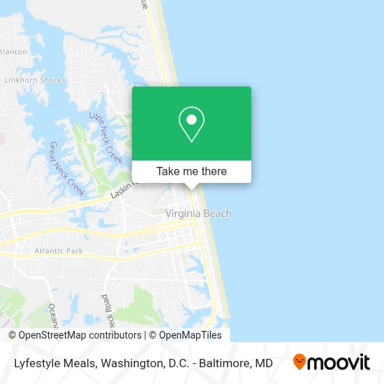Lyfestyle Meals map