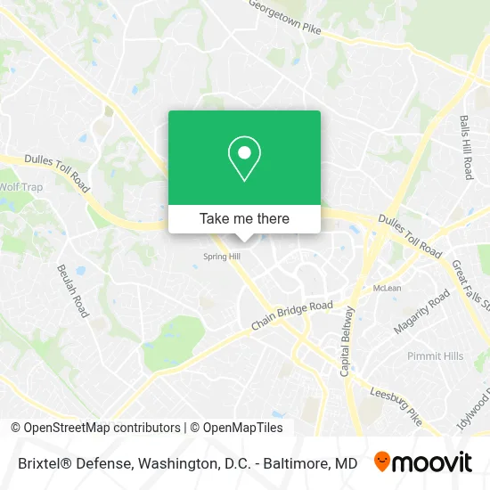 Brixtel® Defense map