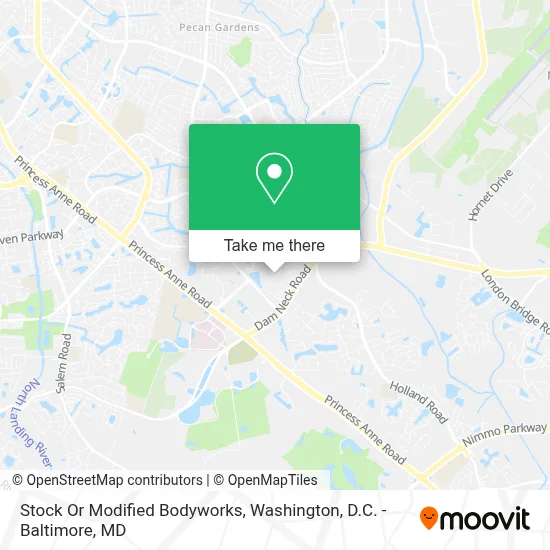 Stock Or Modified Bodyworks map