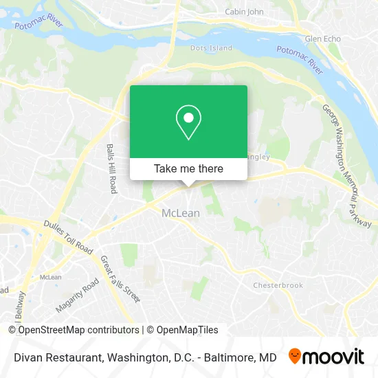 Divan Restaurant map
