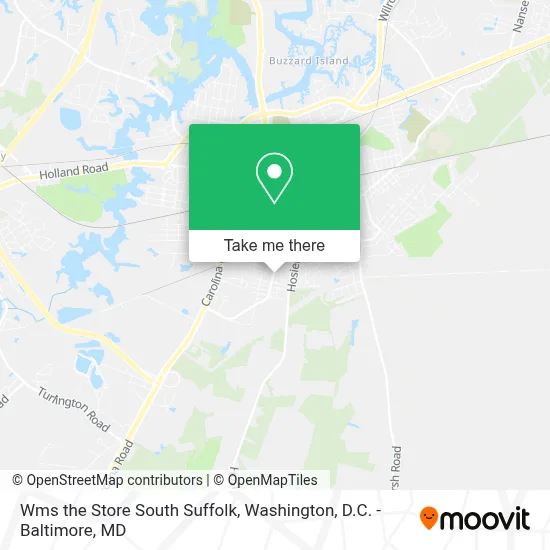 Wms the Store South Suffolk map