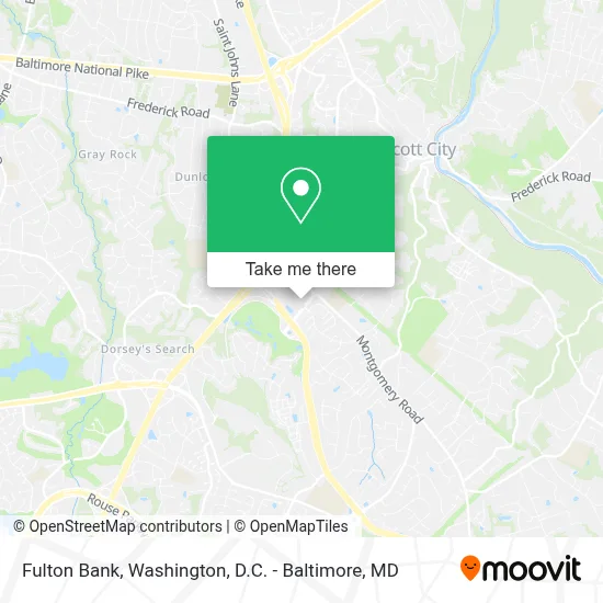 Fulton Bank map