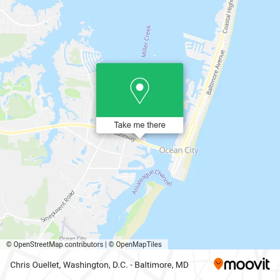 Chris Ouellet map