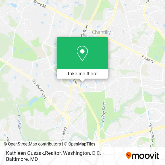 Kathleen Guszak,Realtor map