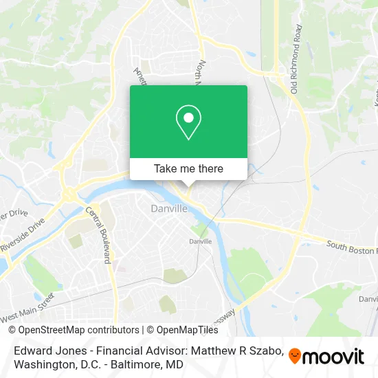 Edward Jones - Financial Advisor: Matthew R Szabo map