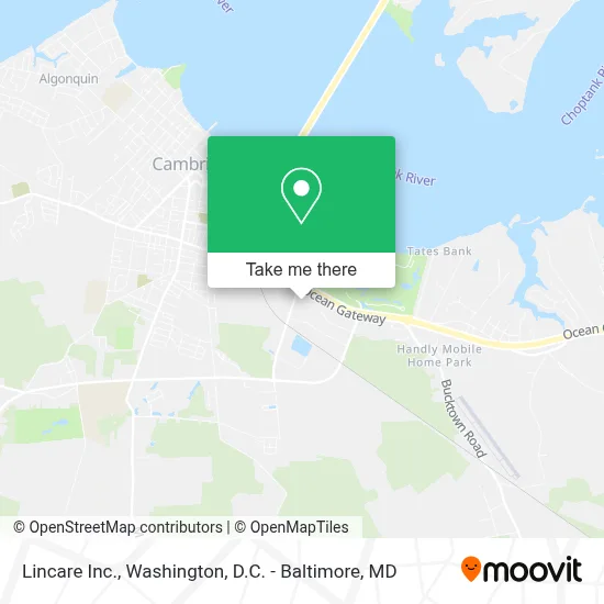Lincare Inc. map
