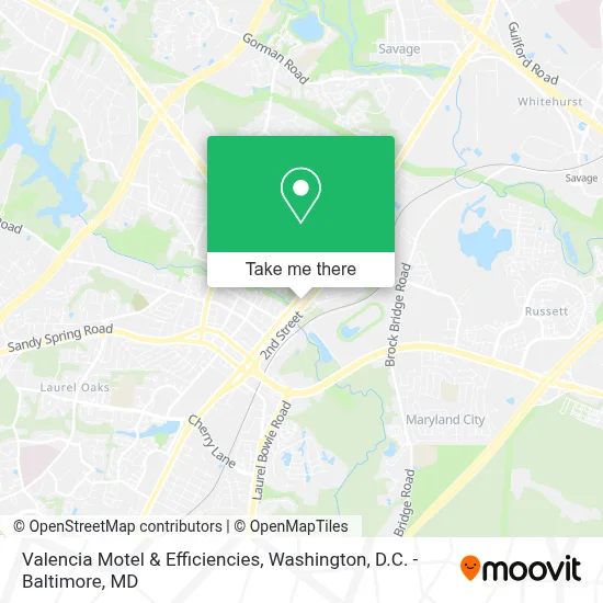 Valencia Motel & Efficiencies map