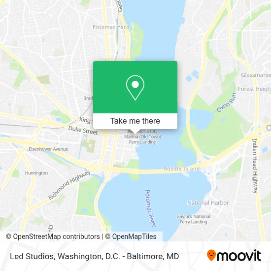 Led Studios map