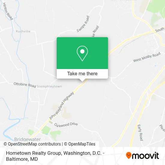 Hometown Realty Group map