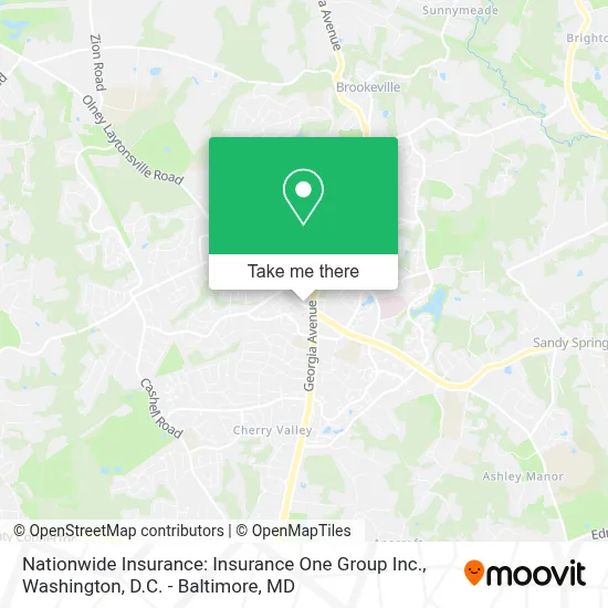Nationwide Insurance: Insurance One Group Inc. map