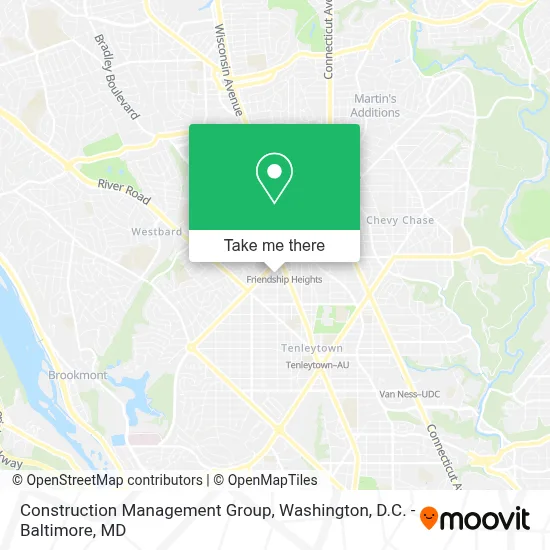 Construction Management Group map