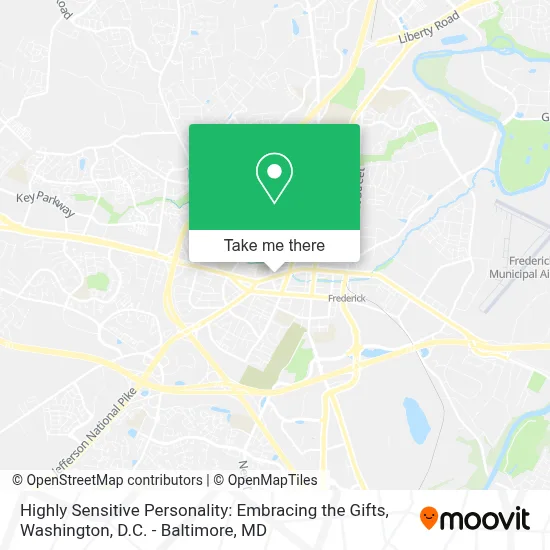 Highly Sensitive Personality: Embracing the Gifts map