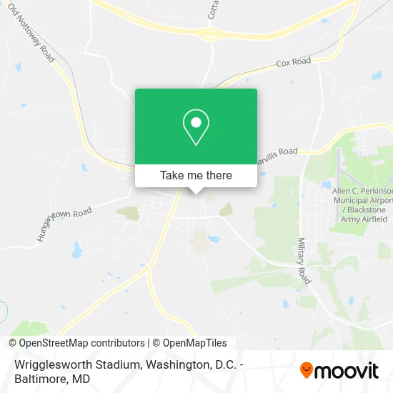 Wrigglesworth Stadium map