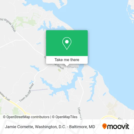 Jamie Cornette map