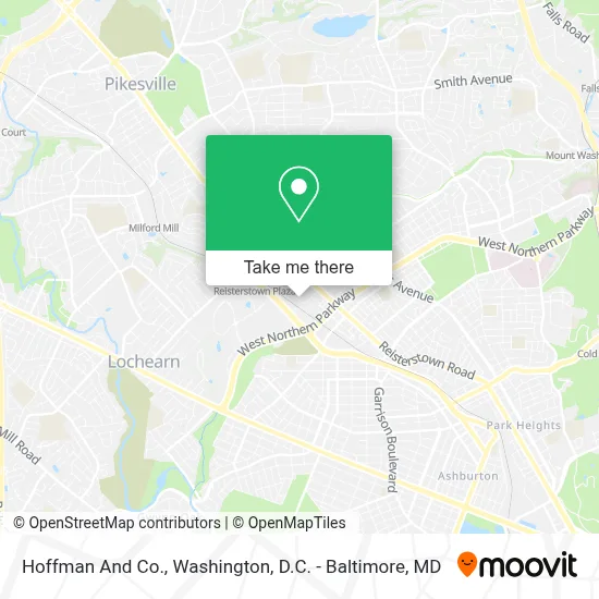 Hoffman And Co. map