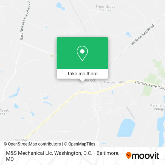 M&S Mechanical Llc map