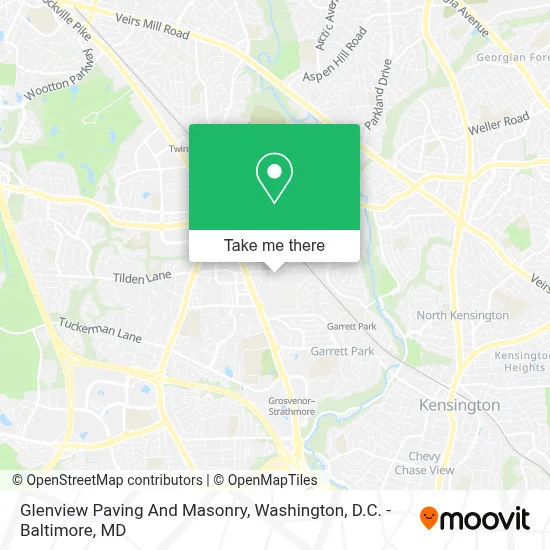 Glenview Paving And Masonry map
