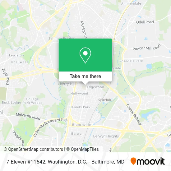 7-Eleven #11642 map