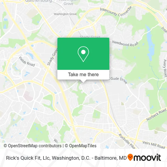 Rick's Quick Fit, Llc map