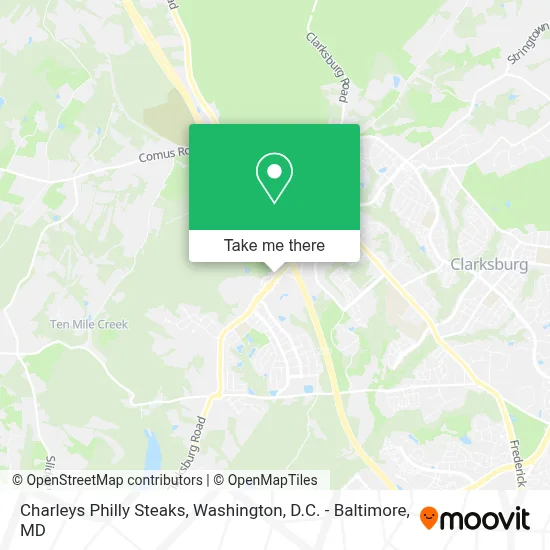 Charleys Philly Steaks map