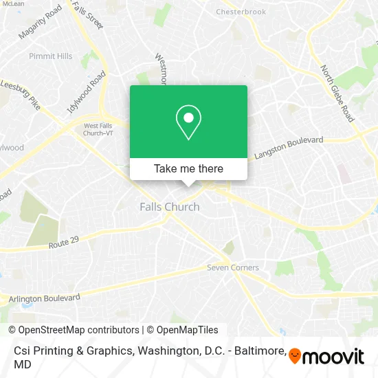 Csi Printing & Graphics map