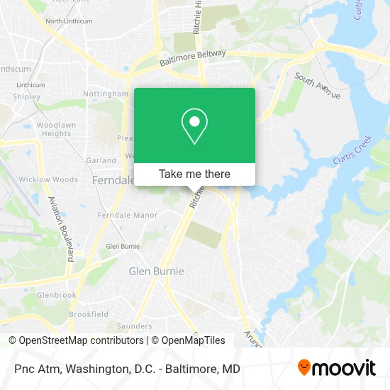 Pnc Atm map