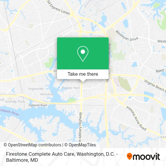 Firestone Complete Auto Care map