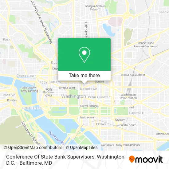 Conference Of State Bank Supervisors map