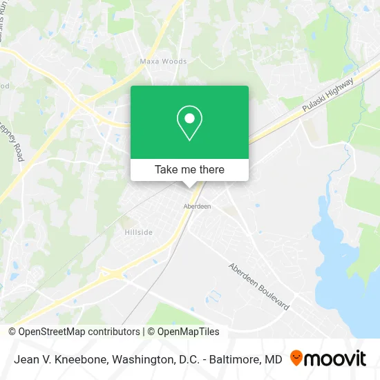 Jean V. Kneebone map