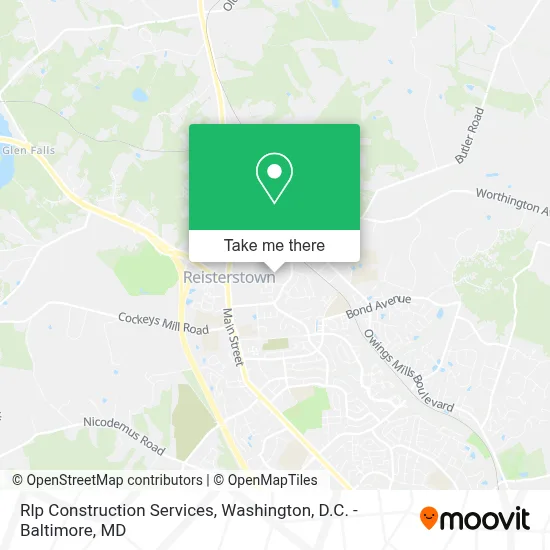 Rlp Construction Services map