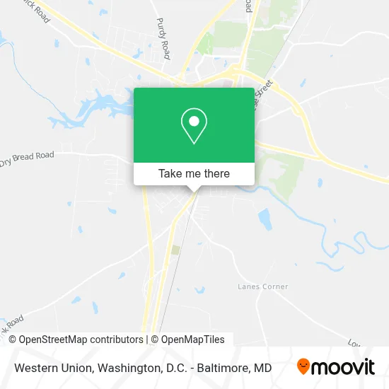 Western Union map