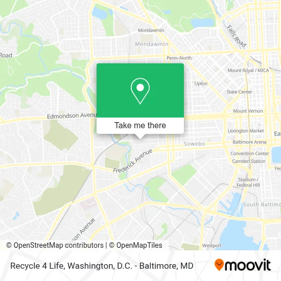 Recycle 4 Life map