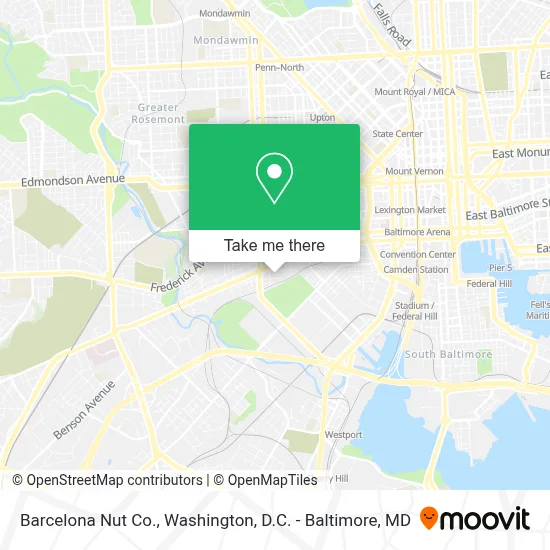 Barcelona Nut Co. map